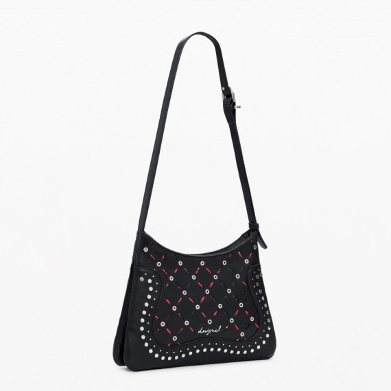 DESIGUAL Bolso Efecto Piel Troquelado Pequeño 25WAXP38-2000