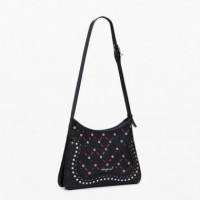 DESIGUAL Bolso Efecto Piel Troquelado Pequeño 25WAXP38-2000