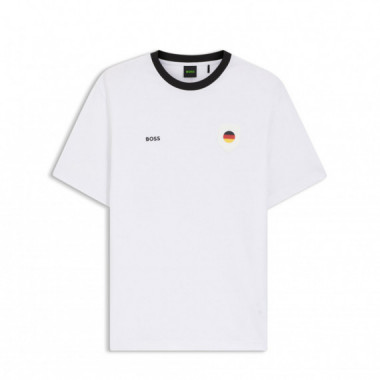 Boss Green Camiseta con bandera de pa&iacute;s 50562134-102