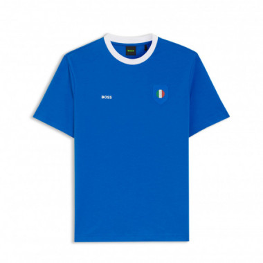 Boss Green Camiseta con bandera de pa&iacute;s 50562134-430