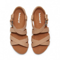 Timberland Sandalia con tira trasera Malibu Waves 0A2QTFE-N31