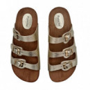 Nature Feet Sandalias Plateadas 7231-BUGUI PLATINO
