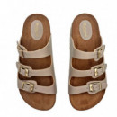 Nature Feet Sandalias Beige 7231-BUGUI BEIGE