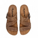 Nature Feet Sandalias Marrones 9553-PARDO