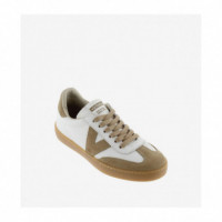VICTORIA Zapatillas efecto piel blancas 1126207-80