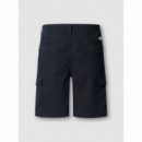 Pepe Jeans Pantalón corto ajustado de algodón PM8000036-594