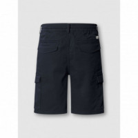 Pepe Jeans Pantalón corto ajustado de algodón PM8000036-594