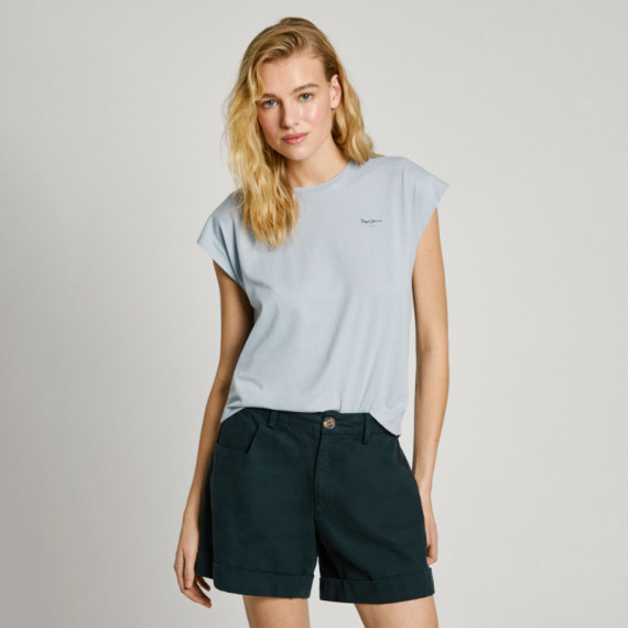 Pepe Jeans Camiseta básica de cuello redondo PL506030-516