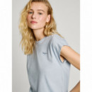Pepe Jeans Camiseta básica de cuello redondo PL506030-516
