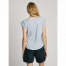 Pepe Jeans Camiseta básica de cuello redondo PL506030-516