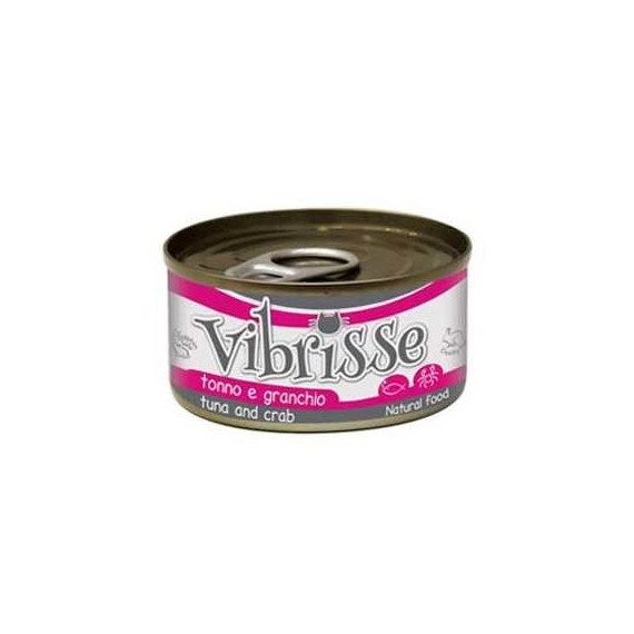 Vibrisse Gato Adulto Atun y Cangrejo Lata 70 Gr  VIBRISSE/TOBIAS