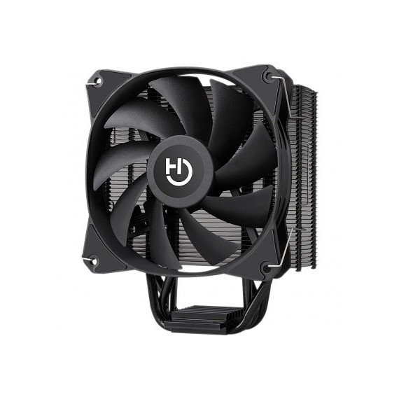 VENTILADOR CPU HIDITEC C12 PWM MULTISOCKET 120 mm. NEGRO