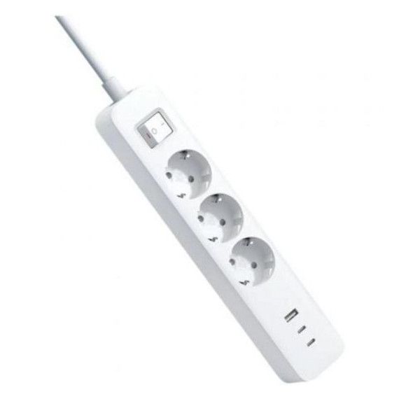 REGLETA ENCHUFES XIAOMI 20W POWER STRIP CON INTERRUPTOR 3 SCHUCO