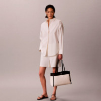 Bolso tote de lona de algodón