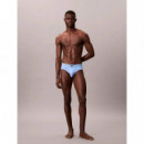 HIP BRIEF 3PK BLACK W/ BLUE RIVER FOG/BL