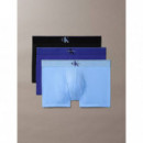 TRUNK 3PK BLACK W/ BLUE RIVER FOG/BLUE R