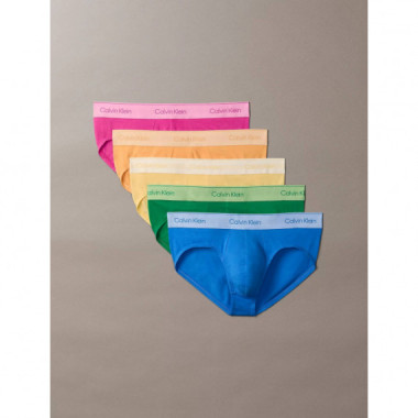 HIP BRIEF 5PK GOLDEN HAZE/MARDI GRAS GRE