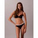 BIKINI 3PK BLACK/GREY HEATHER/ STUNNING