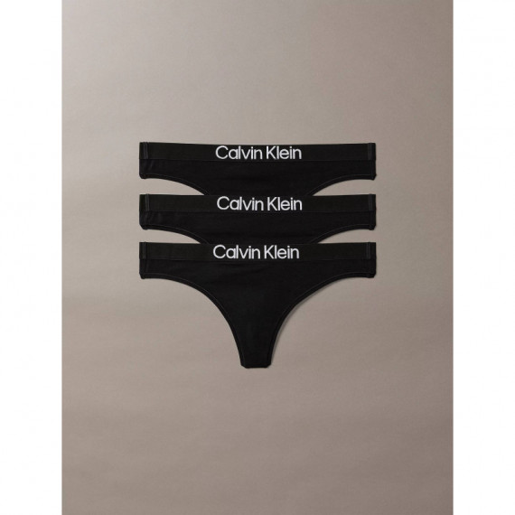 THONG 3PK BLACK/BLACK/BLACK