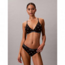 LIGHTLY LINED TRIANGLE DIAMOND LOGO+BLAC