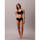 LIGHTLY LINED BRALETTE BLACK