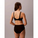 LIGHTLY LINED BRALETTE BLACK