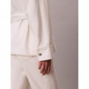 WHS CINCHED JACKET CHALK WHITE CHALK WHI