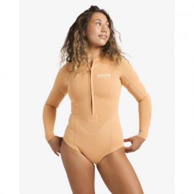 BILLABONG - SALTY DAYZ NATURAL LONG&acute;ARM FRONT ZIP 2.2mm. WETSUITS