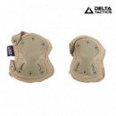 Rodilleras y Coderas Xx Tan DELTA TACTICS
