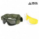 Gafas Pantalla Od 3 Lentes 800 DELTA TACTICS