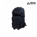 Mochila Combate Compact Corte Láser Negra DELTA TACTICS