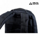 Mochila Combate Compact Corte Láser Negra DELTA TACTICS