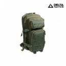 Mochila Combate Compact Corte Láser Woodland DELTA TACTICS