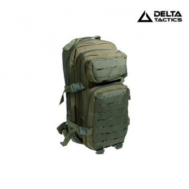Mochila Combate Compact Corte L&aacute;ser Woodland DELTA TACTICS