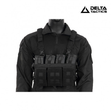Chaleco T&aacute;ctico FORCE MK2 Negro DELTA TACTICS