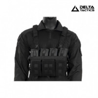 Chaleco Táctico FORCE MK2 Negro DELTA TACTICS