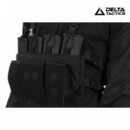 Chaleco Táctico FORCE MK2 Negro DELTA TACTICS