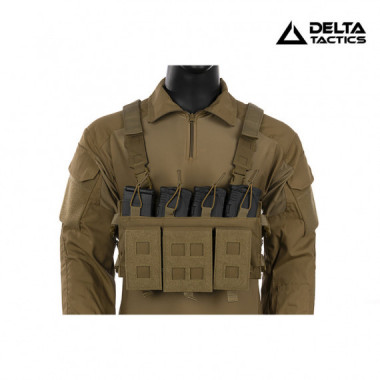 Chaleco T&aacute;ctico FORCE MK2 Coyote DELTA TACTICS
