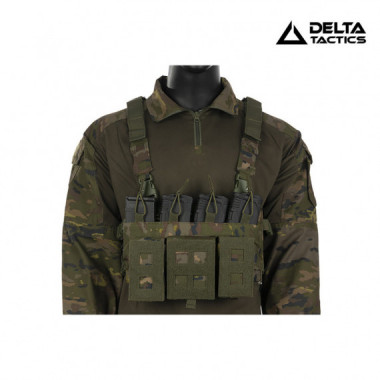 Chaleco T&aacute;ctico FORCE MK2 Boscoso Espa&ntilde;ol DELTA TACTICS