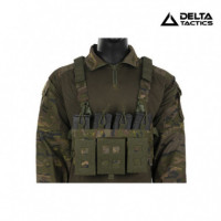 Chaleco Táctico FORCE MK2 Boscoso Español DELTA TACTICS