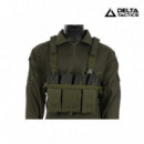 Chaleco Táctico FORCE MK2 Oliva DELTA TACTICS