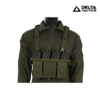 Chaleco Táctico FORCE MK2 Oliva DELTA TACTICS