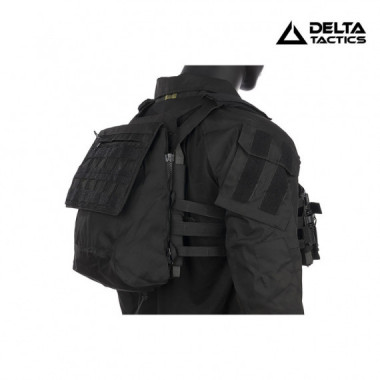 Panel Trasero CARGO Negro DELTA TACTICS