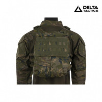 Panel Trasero Cargo Boscoso Español DELTA TACTICS