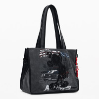 Desigual Bolso shopper denim Mickey mediano 25WAXD20-2070
