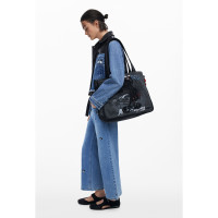 Desigual Bolso shopper denim Mickey mediano 25WAXD20-2070