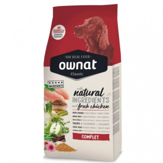 OWNAT perro adulto classic complet 20 kg