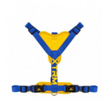 NAYECO perro arnes X-trm cronos neon flash cobalto 46-75 cm