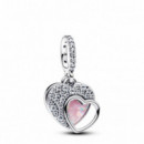 Pandora Charm Colgante Doble en plata de primera ley 794456C01