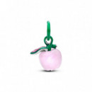 Pandora Charm en plata de primera ley Manzana Cristal 794485C01